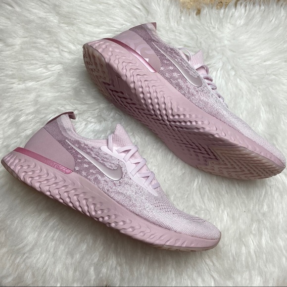 Nike Epic React Flyknit Pearl Pink - Picture 3 of 7